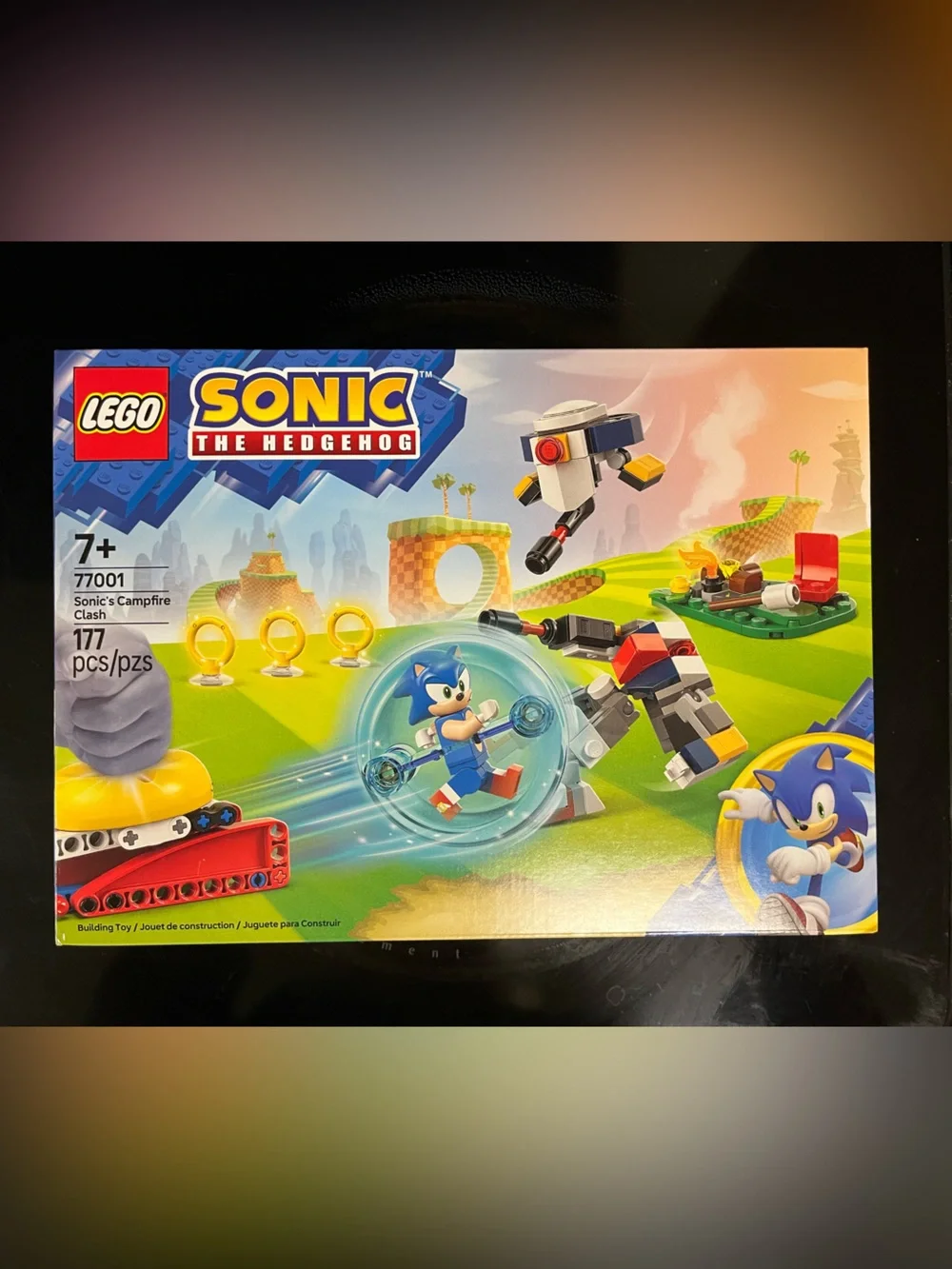 LEGO Sonic The Hedgehog Blue Sonic Campfire Clash Set